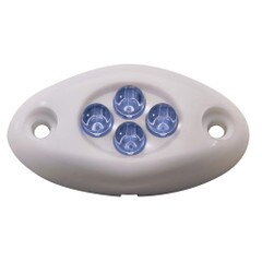 Innovative Lighting Courtesy Light 4 Blue LEDsWhite Case 004-2100-7