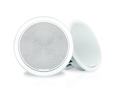 Fusion Electronics Fusion FM-F65RW 6 White Round Flush Mount Speakers - 010-02299-00