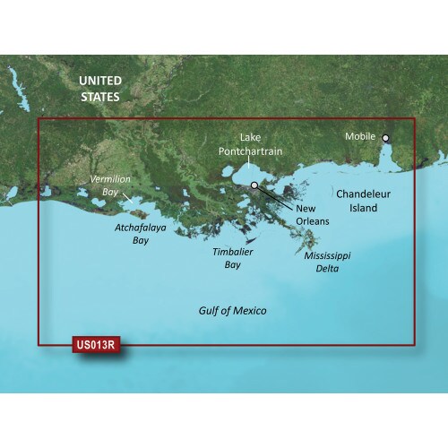 GARMIN Garmin BlueChartreg g3 Visionreg HD - VUS013R - Mobile - Lake Charles - microSDtradeSDtrade - 010-C0714-00