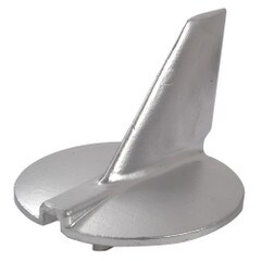 Tecnoseal Trim Tab Aluminum Anode for 200-250 HP Yamaha Skeg 01124AL