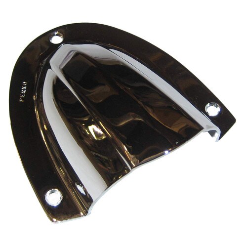 Perko Chrome Plated Brass Clamshell Ventilator 4x375 Inch 0339DP0CHR