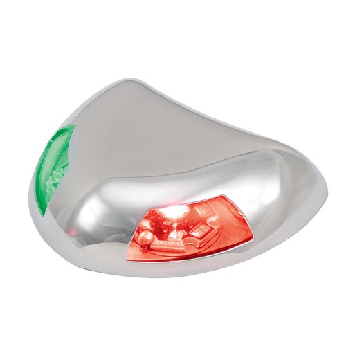 Perko Stealth Series LED Horizontal Mount Bi-Color Light 12V 0615DP2STS