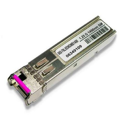 Signamax 125 Gbps CWDM Fiber SFP Module w SMLC Simplex 065-79LXEWDMB1490