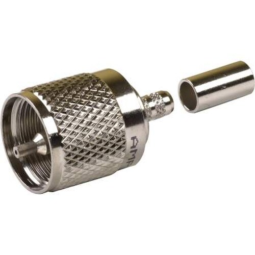 Amphenol UHP-Male Crimp-RG58 LMR195 780A 083-58SCP-RFX