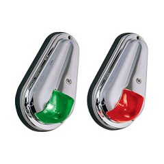 Perko 12V Vertical Mount Side Lights Chrome Plated Brass 0955DP0CHR