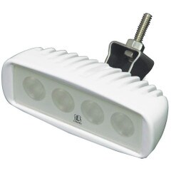 Lumitec Caprera LED Cockpit Flood Light Bracket Mount White 101040