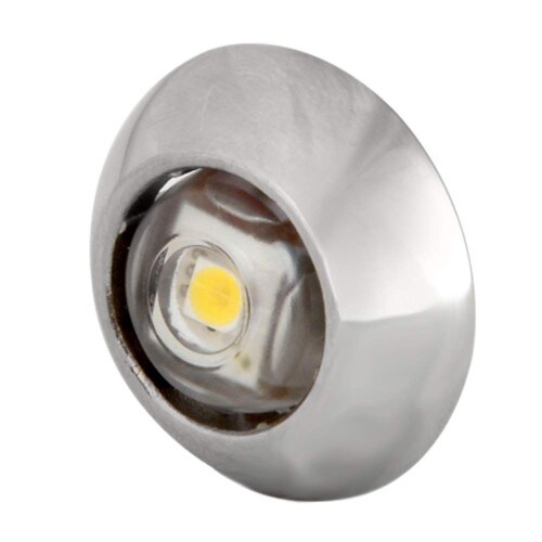Lumitec Exuma Courtesy Light Polished Stainless Housing Warm White Light 101225