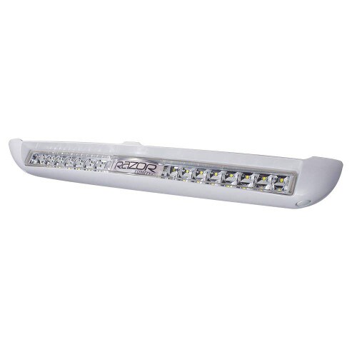 LUMITEC Lumitec Razor Light Bar - Flood - White Housing wInverted Logo Flush Mount - 101590