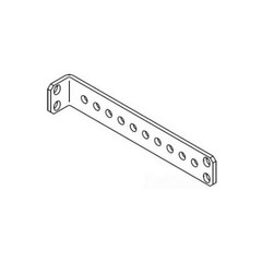 Chatsworth Clear Aluminum Stand-Off Tie Down -InchL-Inch Bracket 50Pk 10559-550
