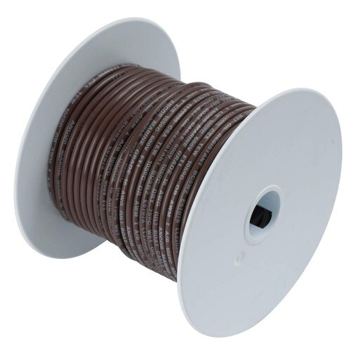 Ancor 250ft Brown 10 AWG Tinned Copper Wire 108225