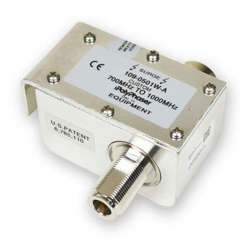 PolyPhaser Bulkhead Arrestor N-F N-M 109-0501W-A