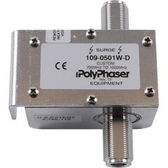 PolyPhaser Bulkhead Arrestor N-F to N-F 109-0501W-D