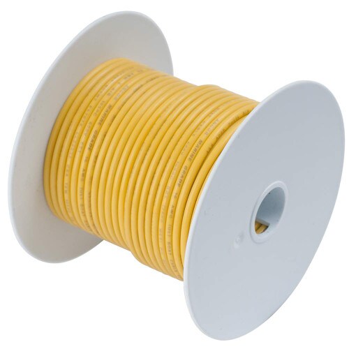 Ancor 25ft Yellow 10 AWG Tinned Copper Wire 109002