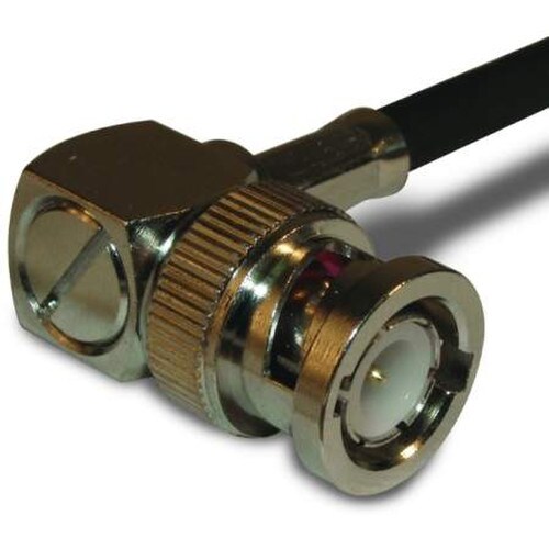 Amphenol RF Connector BNC Right Angle Crimp Plug 112162