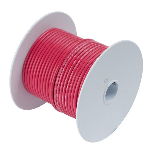 Ancor 750-Foot Red 6 AWG Tinned Copper Wire 112575