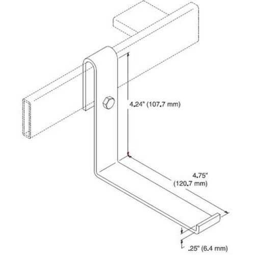 Chatsworth L Bracket for Cable Runway 11268-001