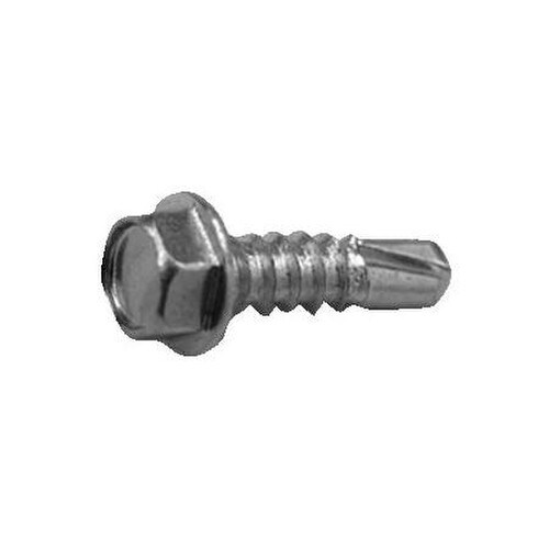 Ventev 14-14x1-14in Unslotted Hex Self Drilling Screw 100 Pack 1131961