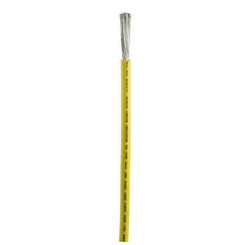 Ancor Yellow 4AWG 100ft Battery Cable 113910
