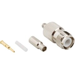 Amphenol RF Connector TNC Straight Crimp Jack 122138RP