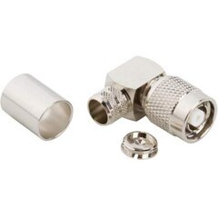 Amphenol RF Connector TNC Right Angle Crimp Plug 122416RP