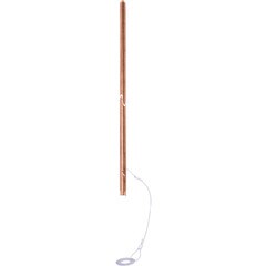 Harger 12-Inch x 24-Inch Copper Air Terminal with Safety Cable 1224CUAT-WSC36