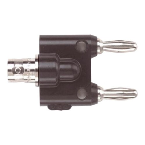Pomona Electronics BNC F to Double Banana Plugs Adapter 1269