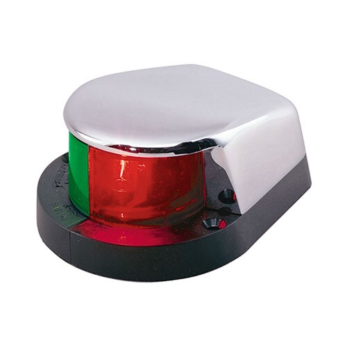 Perko 12V Bi-Color Bow Light Black Base Chrome Plated Top 1310DP0CHR