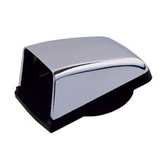 Perko Chromalex Cowl Vent 3-Inch Duct Chrome Plated Zinc 1312DP0CHR