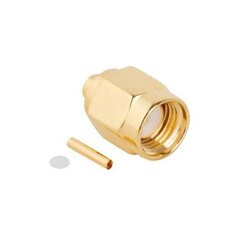 Amphenol RF SMA Straight Solder Plug for 085 Semi-Rigid 132101RP