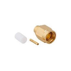 Amphenol RF SMA Straight Solder Plug for 141 Semi-Rigid 132102RP