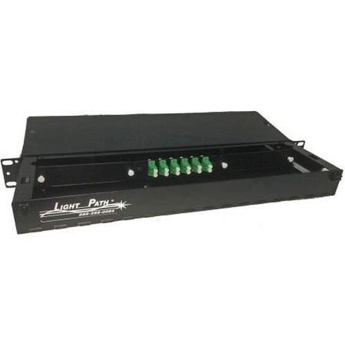 Optimum Fiberoptics - 24 Fiber LCAPC 900um Pigtail Rack Mount Housing 142-0003-TES