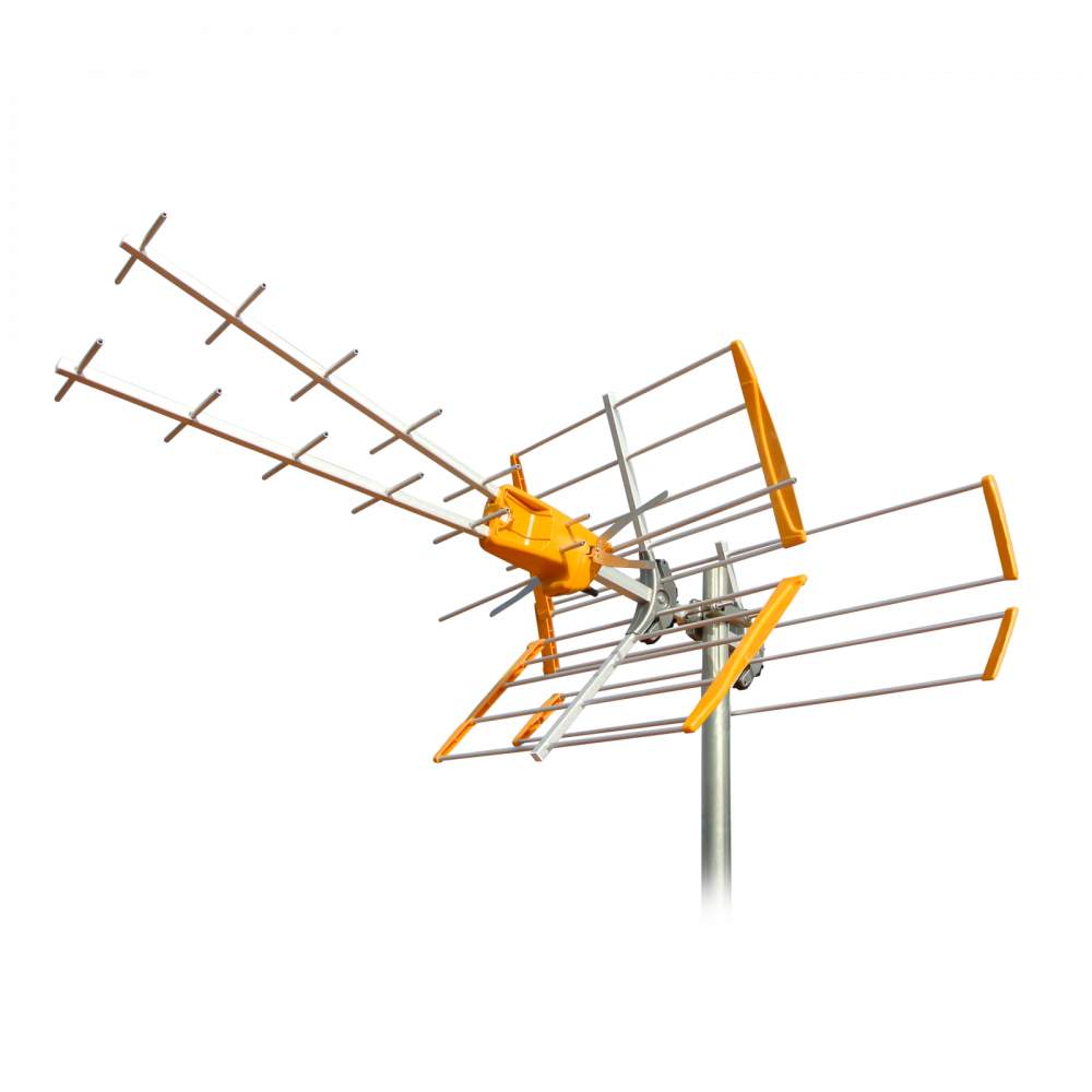 Televes DATBOSS LR Long-Range Amplified UHF TV Antenna with LTE Filter  (149783)