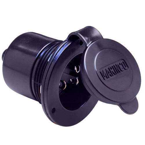 Marinco 15Amp On-Board Battery Charger Inlet Black 150BBI