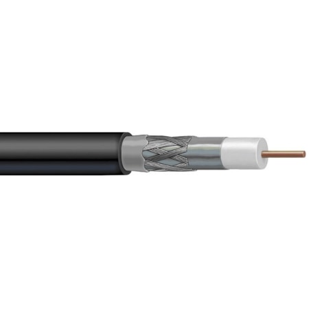 Belden - 18 AWG RG6U shielded 75Ohm plenum Cable nat 1530AP