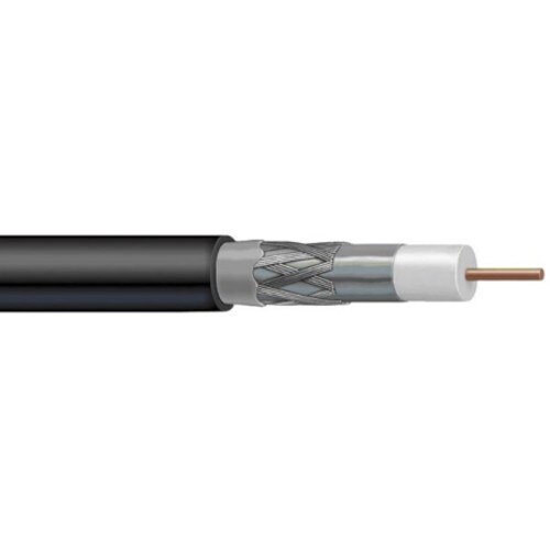 Belden - 18 AWG RG6U shielded 75Ohm plenum Cable nat 1530AP