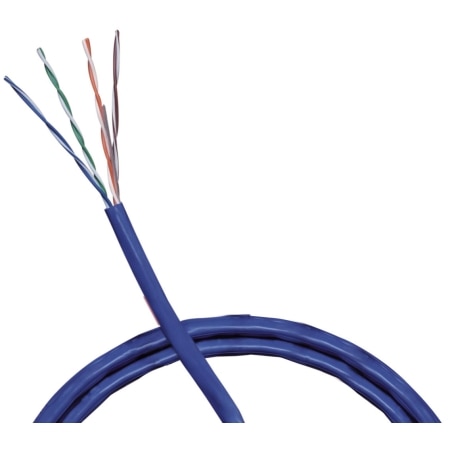 Belden 24G 4-Pair UTP CAT-5E Plenum 1000-Ft Blue 1585A-BLUE
