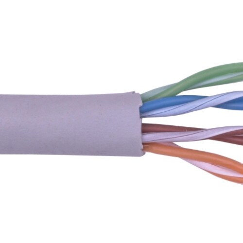 Belden 24AWG 4Pair UTP CAT-5E Cable 1000ft 1592A-GRAY