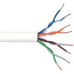 Belden - 24 AWG 4rr CAT-5E UTP UV Resistant - 1000ft White 1594A009U1000