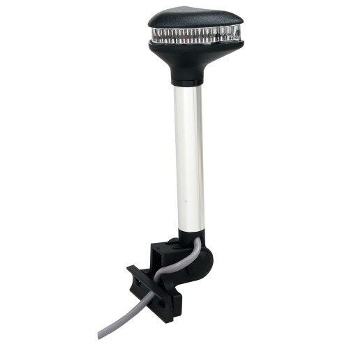Perko Stealth Series Tower-Arch Mount Folding LED All-Round Light 1609DP0CHR