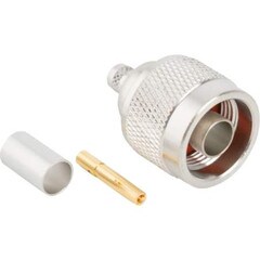 Amphenol RF Reverse Polarity N-Male Crimp for RG8X LMR240 172135RP