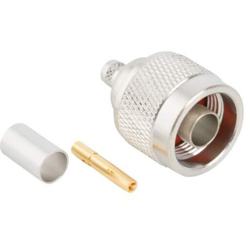 Amphenol RF Reverse Polarity N-Male Crimp for RG8X LMR240 172135RP