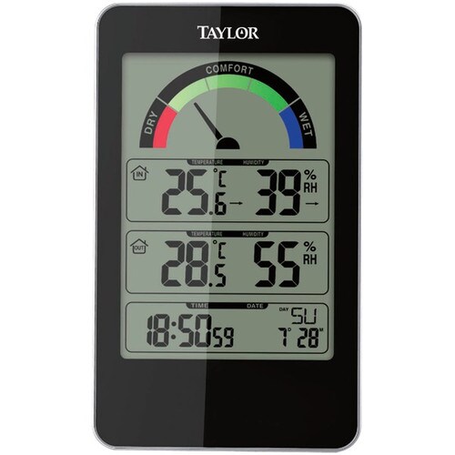 Taylor- Indoor Digital Comfort Level Station with Hygrometer 1732