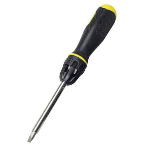 Stanley 10-Inch Multi-Bit Ratcheting Screwdriver With 10 Bits 185-687