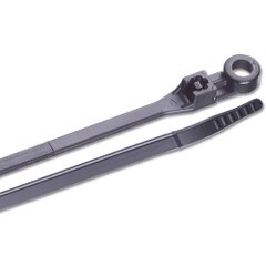 Ancor 14in UV Black Mounting Cable Zip Ties 100Pk 199258
