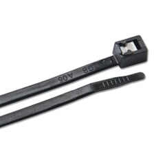 Ancor 8in UV Black Self Cutting Cable Zip Ties 500Pk 199264