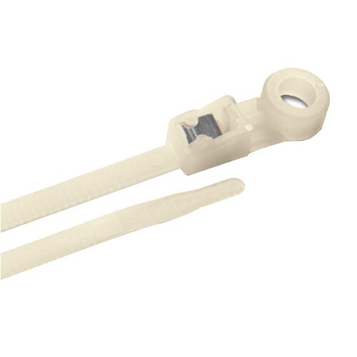 Ancor Mounting Self-Cutting Cable Ties 11-Inch Natural 20-Pack 199312