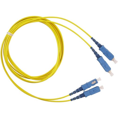 Cables Unlimited Inc 2m LC-LC UPC SM Duplex Riser Rated Jumper 22D02202SM002M