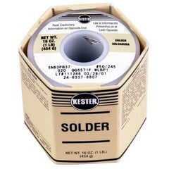 Kester Solder 245 No Clean Flux Core Solder 020-Inch 1lb Spool 24-6337-8807