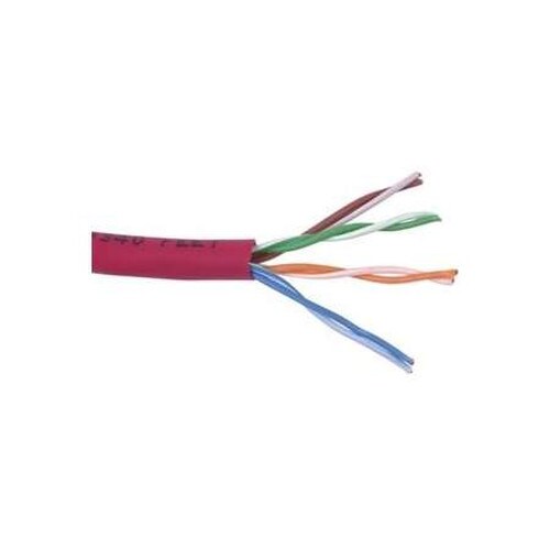 Belden 23AWG Cat6e UTP Plenum Nonbonded-Pair Cable 1000ft 2413002A1000