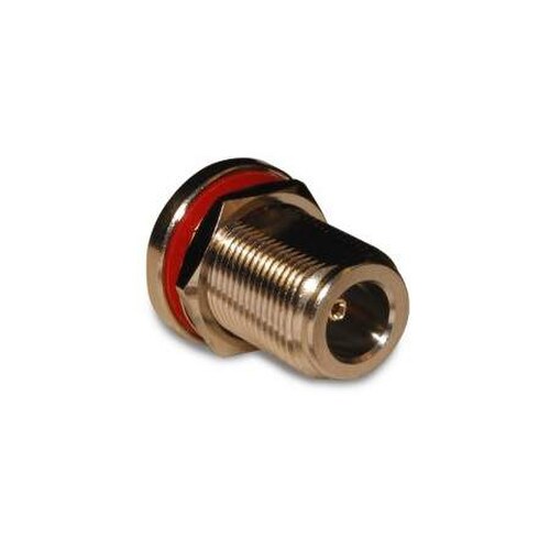Amphenol RF Adapter N-Female to SMA Female Bulkhead 50 Ohms 242125